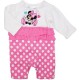 Minnie Mouse Pink Ruffled Romper 